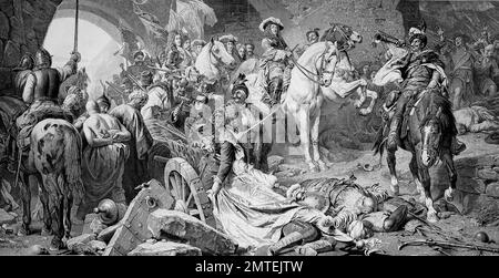 The Recapture of Buda Castle in 1686, Hungary Stock Photo - Alamy