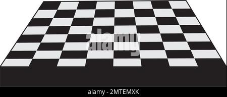 chessboard icon vector illustration logo template Stock Vector