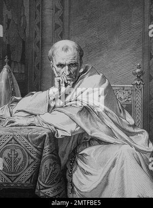 Pope Gregory VII, born Hildebrand of Sovana, Ildebrando da Soana, circa ...