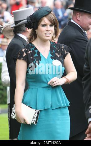 Princess Eugenie at day one of Royal Ascot 2012 at Ascot Racecourse. Ascot, UK. 19th June 2012. . Stock Photo