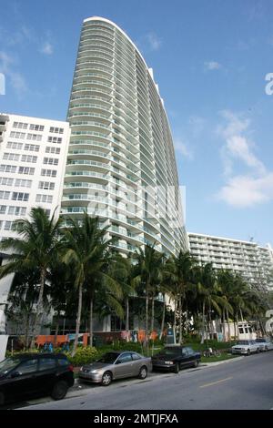 Exclusive!! Actress Scarlett Johansson, who during her recent trip to Miami won the Super Bowl promotion, 'Find Your Fortune at Flamingo,' co-sponsored by Flamingo South Beach condominiums and Fortune International, announced today that she will donate the one-year lease on the three-bedroom condominium to Miami Children's Hospital. The donated unit will be used by the hospital for families of out-of-town patients as a peaceful respite during their child's treatments.  Upon hearing the news of Ms. Johansson's generosity, Flamingo developer Michael Lerner of Chicago-based MCZ/Centrum, enhanced Stock Photo