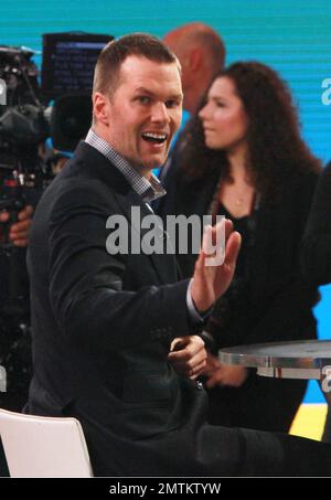**FILE PHOTO** Tom Brady Announces Retirement. NEW YORK, NY - MARCH 12: Tom Brady visits Good Morning America in New York City on March 12, 2018. Credit: RW/MediaPunch Stock Photo