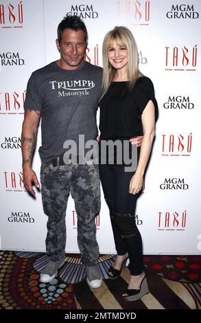 Johnny Messner and Kathryn Morris celebrate the "She Wants Me" DVD ...