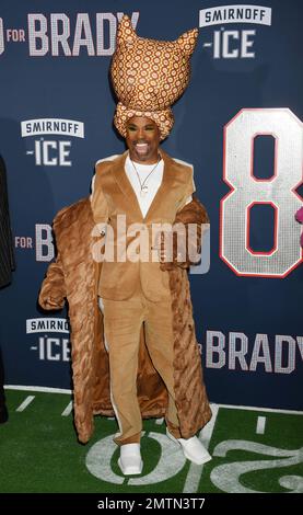 LOS ANGELES, CA - JANUARY 31: Billy Porter attends the Los Angeles premiere screening of Paramount Pictures' '80 for Brady' at Regency Village Theatre Stock Photo