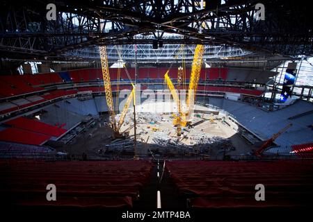 Mercedes-Benz Stadium 'lofty' looks - Coliseum