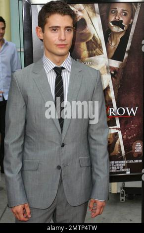 Julian Morris attends the LA premiere of 'Sorority Row' in Los Angeles, CA. 9/3/09. Stock Photo