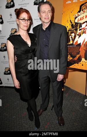 Steve Buscemi and wife Jo Andres attend the