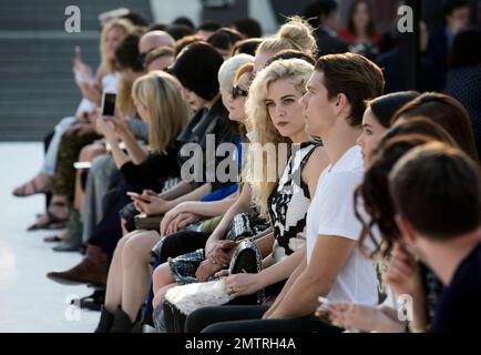 Emma Stone attends the Louis Vuitton Cruise Collection fashion show, held  at the Fondation Maeght in Saint-Paul-de-Vence, south of France, on May 28,  2018. Photo by Marco Piovanotto/ABACAPRESS.COM Stock Photo - Alamy