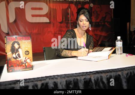 Tera Patrick Signs Copies Of Her New Book Sinner Takes All At The Avn