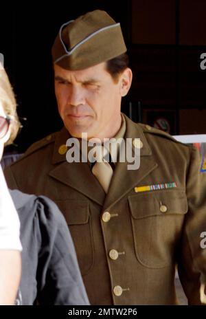 EXCLUSIVE!! Josh Brolin and Mireille Enos film scenes for the upcoming