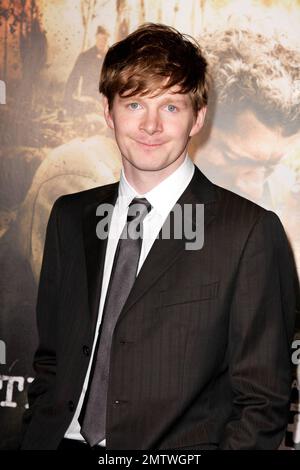 Ben Esler arrives to the premiere of the HBO miniseries, 