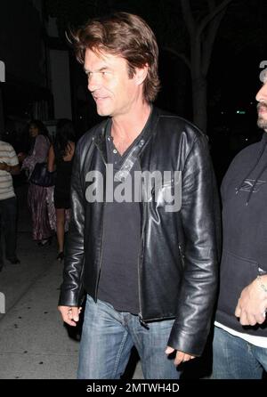 Harry Hamlin at the grand opening of The Painted Nail in Sherman Oaks ...