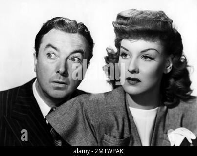Scared Stiff  Year: 1945 USA Director: Frank McDonald Ann Savage, Jack Haley Stock Photo