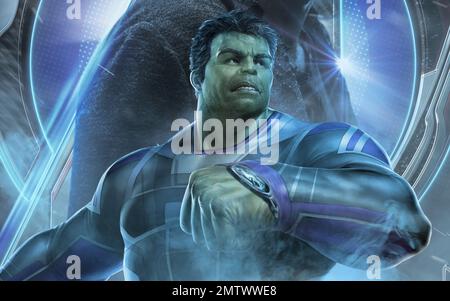 Larson Rruffalo Avengers: Endgame Year : 2019 USA Director : Anthony Russo, Joe Russo ...