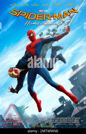 Spider-Man: Homecoming Year : 2017 USA Director : Jon Watts American poster Stock Photo