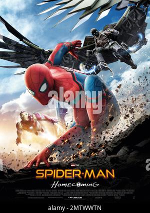 Spider-Man: Homecoming Year : 2017 USA Director : Jon Watts French poster Stock Photo