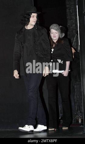 Jack and Meg White attend The White Stripes: Under Great White Northern Lights at the Toronto International Film Festival. Toronto, Canada. 9/18/09. Stock Photo