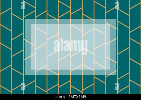abstract geometric seamless pattern background green deep lake column grid with triangles for background business sale promotion retail fashion websit Stock Vector