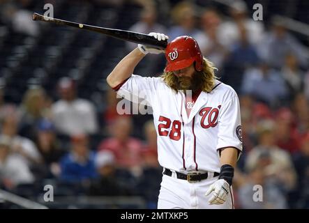 Nats Enquirer: Beardless Jayson Werth at Wizards-Lakers game