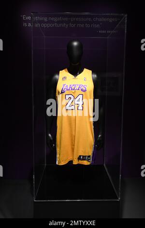 Kobe Bryant Los Angeles Lakers Nike Jersey Retirement Graphic