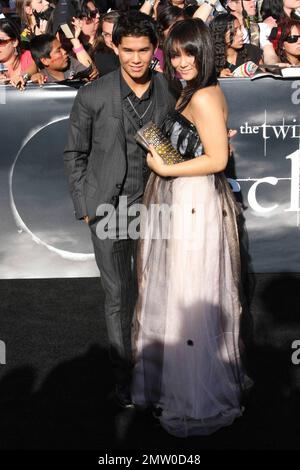 Boo Boo Stewart and Fivel Stewart at the premiere of The Twilight Saga: Eclipse at the Nokia Theatre. Los Angeles, CA. 06/24/2010. Stock Photo