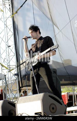 The Bravery at the Ultra Music Festival in Bicentennial Park. Miami, FL. 3/28/08. Stock Photo