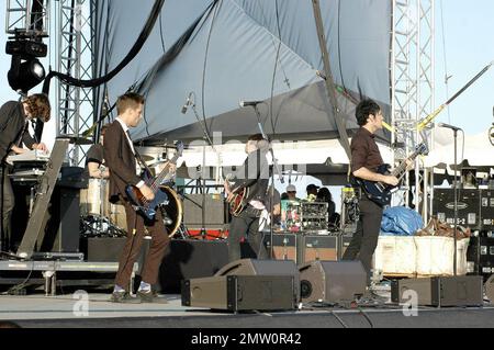 The Bravery at the Ultra Music Festival in Bicentennial Park. Miami, FL. 3/28/08. Stock Photo