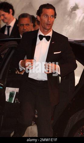 Matthew McConaughey arrives at the Vanity Fair Oscars after-party held at Sunset Tower Hotel following the 83rd Annual Academy Awards. Los Angeles, CA. 02/27/11. Stock Photo