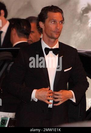 Matthew McConaughey arrives at the Vanity Fair Oscars after-party held at Sunset Tower Hotel following the 83rd Annual Academy Awards. Los Angeles, CA. 02/27/11. Stock Photo