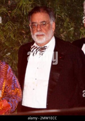 Legendary director Francis Ford Coppola arrives at the Vanity Fair Oscars after-party held at Sunset Tower Hotel following the 83rd Annual Academy Awards. Los Angeles, CA. 02/27/11. Stock Photo