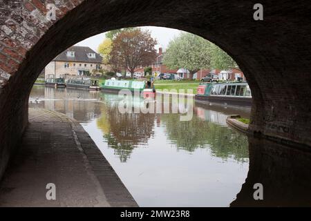 Views of Hungerford, Berkshire in the UK Stock Photo