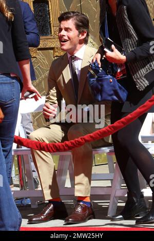 James Marsden at the Vince Vaughn Star Ceremony on the Hollywood Walk of Fame. Los Angeles, CA. 4th March 2015. Stock Photo