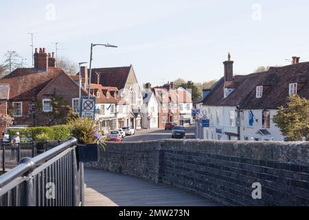 Views of Hungerford, Berkshire in the UK Stock Photo