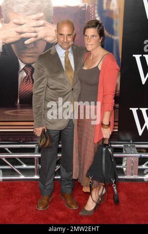 Stanley Tucci attends the world premiere of Oliver Stone's
