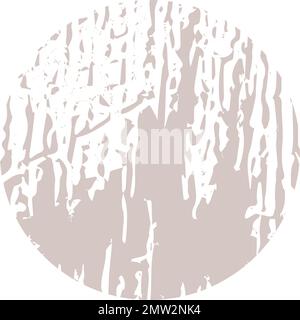 Grunge background texture wallpaper circular distress overlay abstract noise brushes illustration of cracks, spots, stains and surface element Stock Vector