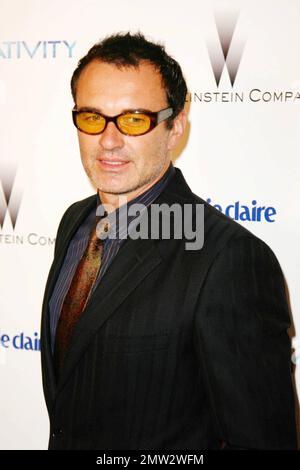 Julian McMahon poses for photographers at The Weinstein Company and Relativity Media's 2011 Golden Globe After Party following the 68th Annual Golden Globe Awards held at The Beverly Hilton hotel. Los Angeles, CA. 01/16/11. Stock Photo
