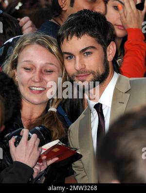 Chace Crawford at the premiere of 'What To Expect When You're Expecting' at BFI IMAX. London, UK. 22nd May 2012. Stock Photo
