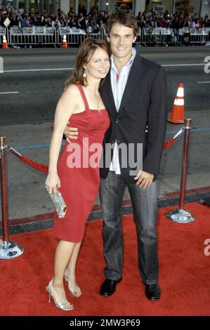 Mary Lynn Rajskub and Matthe Rolph attend the film premiere of 20th Century Fox X-MEN ORIGINS:WOLVERINE at Graumans Chinese Theater in Hollywood.  Los Angeles, CA 4/28/09     . Stock Photo