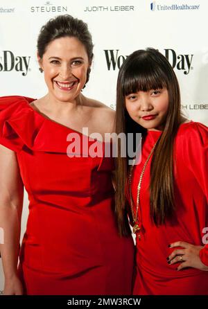 Editor-in-Chief of Woman's Day Elizabeth Mayhew and Filipino singer Charice (aka Charmaine Pempengco) arrive at Woman's Day 8th Annual Red Dress Awards held at Jazz at Lincoln Center. New York, NY. 02/08/11. Stock Photo