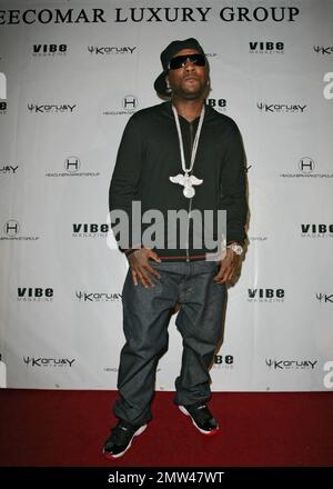 American rapper, Young Jeezy, attends Day One party on New Year's Day at Karu & Y in Miami, FL 1/1/09. Stock Photo