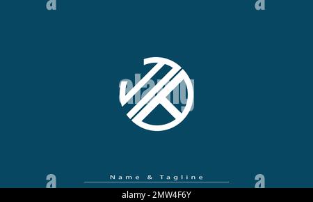 Alphabet letters Initials Monogram logo YB , BY Stock Vector