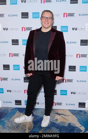 London, UK . 1 February, 2023 . Rocky Clarke pictured attending the Legends of Rugby Dinner 2023 in aid of Nordoff Robins held at the JW Marriot Grosvenor House Hotel. Credit:  Alan D West/EMPICS/Alamy Live News Stock Photo