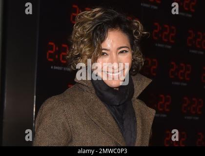 London, UK. 01st Feb, 2023. Karen Hauer attends the ‘2:22 A Ghost Story' Press Night at The Lyric Theatre in London. (Photo by James Warren/SOPA Images/Sipa USA) Credit: Sipa USA/Alamy Live News Stock Photo