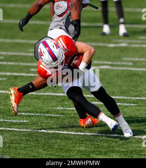 UConn safety Obi Melifonwu opening eyes at Senior Bowl practices