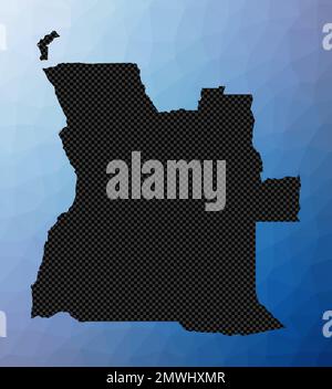 Vector low poly map of Angola Stock Vector Image & Art - Alamy