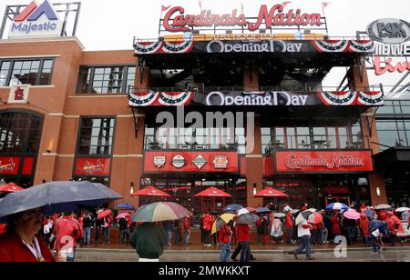 New Busch Stadium at night in downtown St Louis, MO, Saint Louis, Missouri,  USA Stock Photo - Alamy