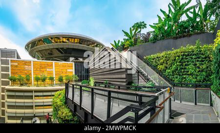 The Supreme Court of Singapore is one of the two tiers of the court system in Singapore. Stock Photo