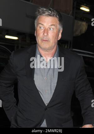 NEW YORK, NY - JULY 22:  Alec Baldwin attends 'Blue Jasmine' New York Premiere at MOMA on July 22, 2013 in New York City  People:  Alec Baldwin Stock Photo