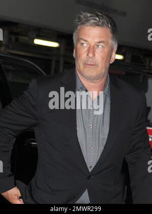 NEW YORK, NY - JULY 22:  Alec Baldwin attends 'Blue Jasmine' New York Premiere at MOMA on July 22, 2013 in New York City  People:  Alec Baldwin Stock Photo