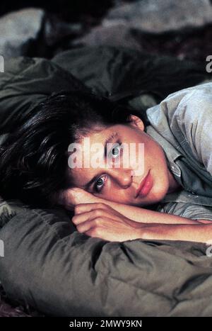 LINDA HAMILTON in KING KONG LIVES (1986), directed by JOHN GUILLERMIN